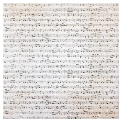 Recollections 48 Sheets Music Sheet 12" x 12" Cardstock Paper - Acid & Lignin Free Paper for Scrapbooks, Arts & Crafts - Bulk Pack