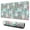 Bichon Dog Blue, variant on Long Mouse Pads for Desk,Bichon Dog Purple Florals Desk Mats on Top Of Desks, Desk Mouse Pad Extra Large with 3mm Non-Slip Base and Stitched Edge for Gaming,Office,Work,Home 31.5"x11.8"