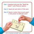 thumbnail image 3 of Fine Motor Clips hand2mind Learn My Letters para niños en edad preescolar, 3 of 9