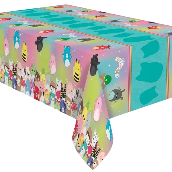 Squishmallows Tablecloth 3 Pack - Squishmallows Party Decorations