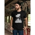 thumbnail image 2 of Grumpy Cat This Shirt Sucks Men Black T-Shirt NEW Size M, Male Medium, 2 of 4