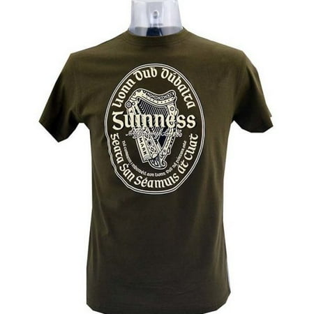 - Guinness Gaelic Label Brown Tee