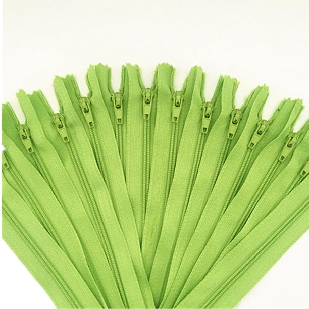 10 Uds. (4/6/7/8/10/12/14/16/20/22/24 pulgadas) mezcla de cremallera de nailon, artesano de alcantarillado a medida y FGDQRS Tan Jianjun unisex