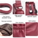 thumbnail image 5 of Bolso bandolera VOLGANIK ROCK de piel sintética suave para mujer, 5 of 6