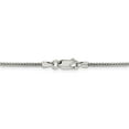 thumbnail image 4 of 925 Sterling Silver 2mm Diamond-cut Round Franco Chain 16 Inch, 4 of 7