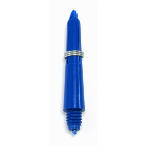 3 Sets (9 Shafts) Blue Nylon Plus (Tite Grip) Dart Shafts Grip Springs - Ex-Short Length - 1 1/4 inch