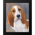 thumbnail image 2 of Fagan, Edie 15x18 Black Modern Framed Museum Art Print Titled - Waylon Bassett Hound, 2 of 5
