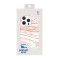 thumbnail image 6 of onn. Phone Case for iPhone 16 Pro - Pink Gold Marble, 6 of 6