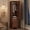 brown, variant on QinaQin 72-Inch Wooden Wardrobe with Two Doors, Hanging Rods, and a Narrow, Tall Design with 18 Adjustable Shelves, Suitable for Bedrooms and Clothing Storage