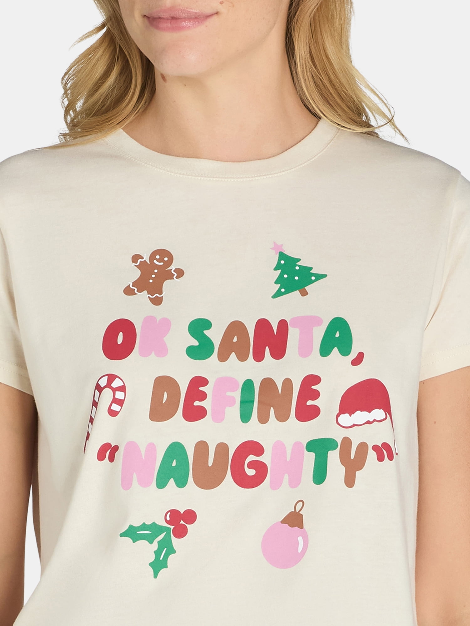Santa Define Naughty T-Shirt Santa Define Naughty T-Shirt