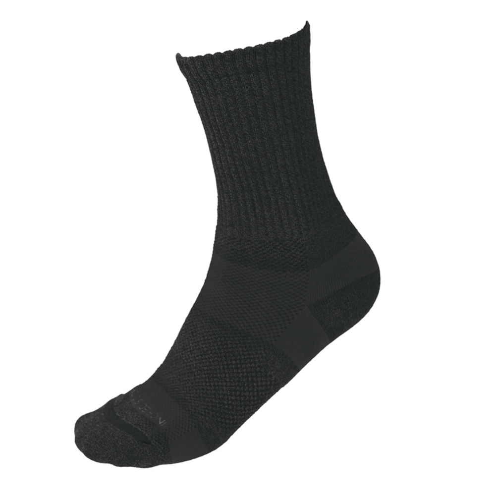 UnisexAdult Incrediwear Moisture Wicking Trek Crew Socks