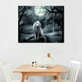 thumbnail image 2 of COMIO  Wolf Poster - Wolf Wall Art - Wolf Pictures - Wolf Paintings - Wolf Canvas - Wolf Wall Decor - Wolf Prints - Cool Wolf Posters - Wolf Room Decor - Animal Posters, 2 of 4