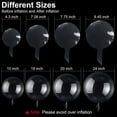 thumbnail image 4 of Mightlink Balloon, PVC Transparent, 10 Pieces, 4 of 9