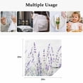thumbnail image 4 of Lavender Floral Cloth Napkins, Spring Flowers Botanical Plants Washable and Reusable Dinner Napkins Set of 8, Table Napkin for Kitchen Party Birthday Wedding Hotel Housewarming 20"x20", 4 of 8