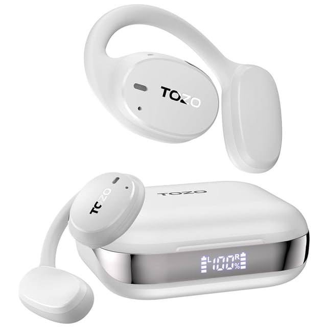 Auriculares Open Ear Auriculares deportivos Bluetooth TOZO OpenEgo 5.3