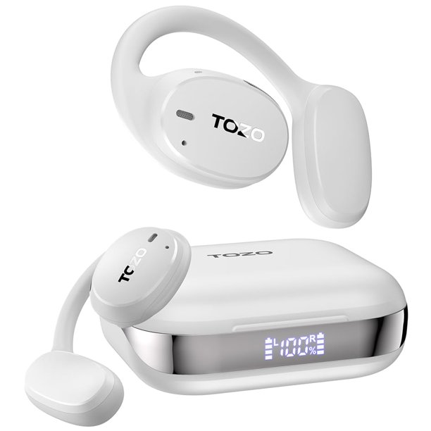 Auriculares Open Ear Auriculares deportivos Bluetooth TOZO OpenEgo 5.3