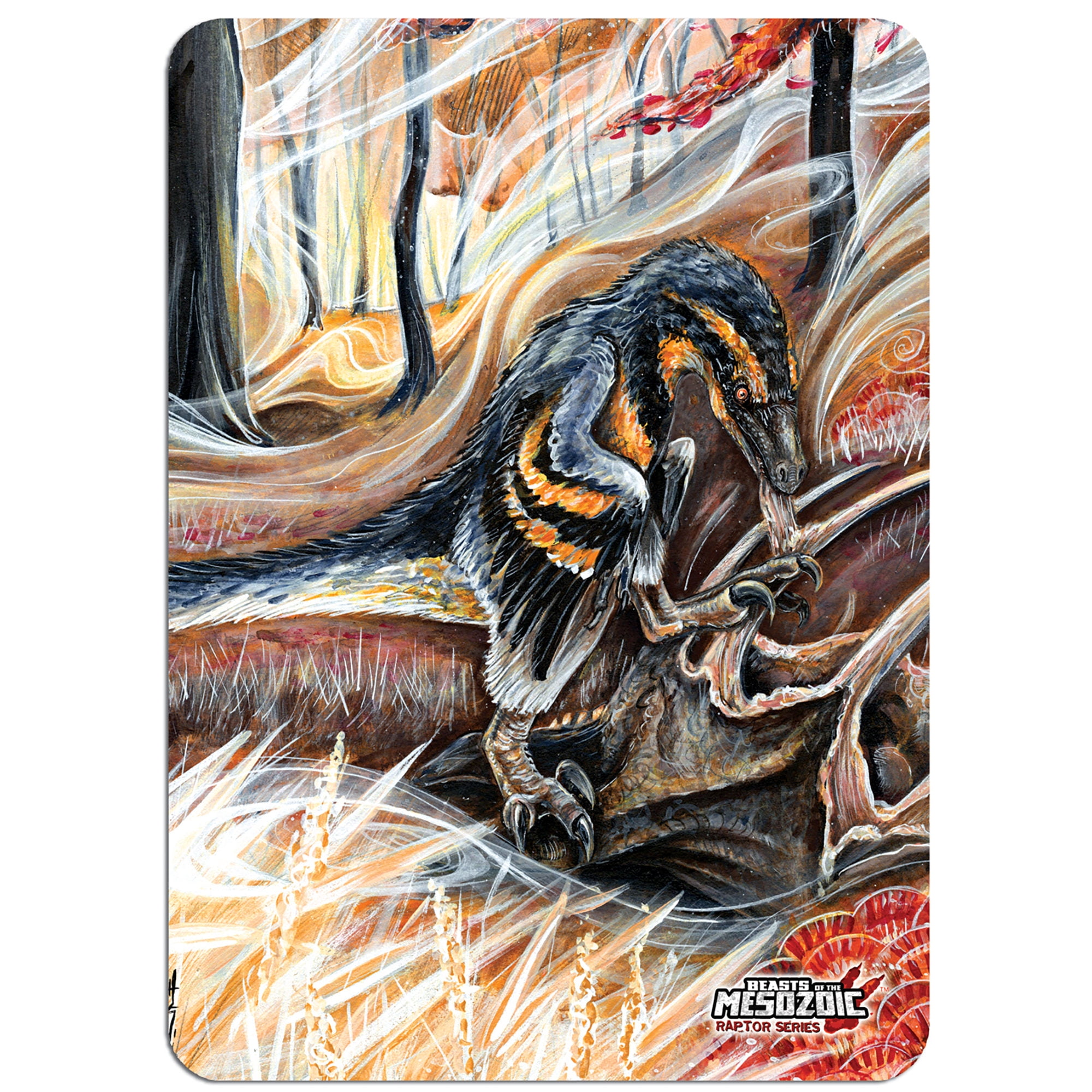 Beasts Of The Mesozoic: Pyroraptor Olympius Fan's Choice 2nd Release - 1/6th Scale Dinosaur Action Figure - 12" Articulated Collectible, Hand-Painted