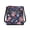 American Flag Floral, variant on Tiger Leopard Print Women's Crossbody Purse Leather Satchel Bags Stylish Travel Crossbody Shoulder Bag Business School Tote Handbag with Zipper