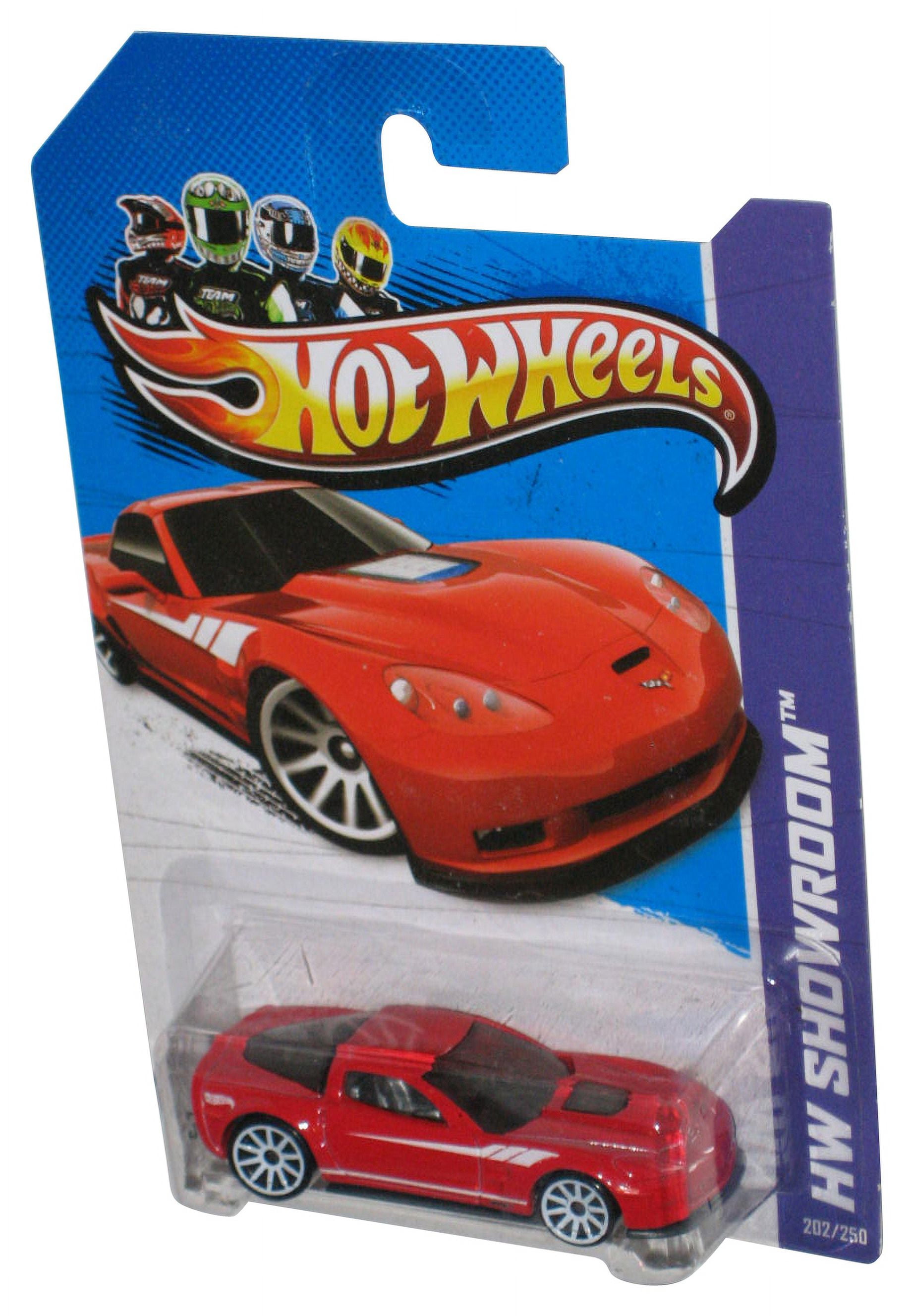 Hot Wheels Speed Machines (2009) Red Corvette C6R Toy Car