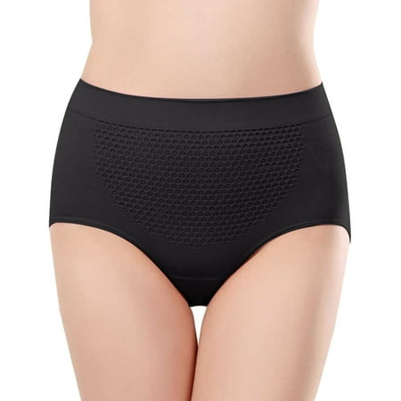 Pzocapte Women Tummy Control Underwear Post Partum Undies Duped Shapewear Bodysuit Womens Underwear Tummy Control Panties Panties Cotton Thong Daily Panty Panties Lingeries Underwear Underpant Bikini