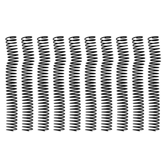 Spirale de Reliure, Peigne de Reliure de Grande Capacité 29mm Diamètre Intérieur pour Papier Noir