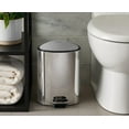 thumbnail image 2 of Joseph Joseph EasyStore Stainless Steel 5-liter Pedal Trash Bin, 2 of 6