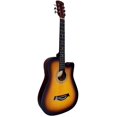 thumbnail image 3 of Billboard 38" Acoustic Guitar Set  (Includes Acoustic Guitar, Electronic Tuner, Guitar Strap, Guitar Stand and Guitar Case), 3 of 7