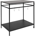 thumbnail image 5 of Fichiouy Outdoor Grill Cart Table Food Prep Table for Grill,Dining Cart Table, 5 of 7