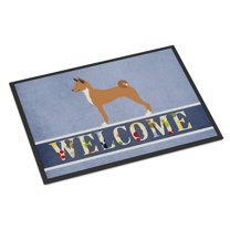 Carolines Treasures BB8333MAT Telomian Welcome Door Mat Indoor Rug or Outdoor Welcome Mat 18x27 Doormat  27"L x 18"W