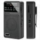 thumbnail image 4 of Radio Portátil AM/FM, Radio de Bolsillo con Altavoz y Conector para Auriculares, Mini Radios de Transistores con Clip Trasero para Personas Mayores, Color Negro., 4 of 5