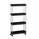 thumbnail image 1 of Organizador de 4 niveles HappyWare carrito de almacenamiento móvil con 4 ruedas giratorias 360 grados, 1 of 5