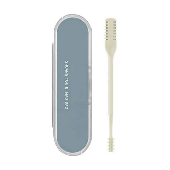 Stainless Steel Manual Nose Hair Trimmer for Men and Women - Portable Cleaning Tool for Nose Hair Removal