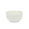 thumbnail image 5 of Gibson Home Ogalla 30 Piece Plates, Bowls, & Mugs Dinnerware Set - Service for 6 - White Porcelain W/ Gold Band, 5 of 13