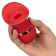 thumbnail image 2 of CalExotics French Kiss Charmer Silicone Clitoral Vibrator, Red, 2 of 9