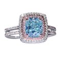 thumbnail image 2 of Exquisite Wedding Jewelry Engagement Ring with Stone Cut for Bridal, 2 of 2