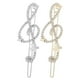 thumbnail image 1 of 2pcs aleación de música nota barrettes accesorios para el cabello horquilla para mujeres niña, 1 of 7