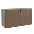 thumbnail image 2 of BouPower Outdoor Deck Box,Storage Lockable Waterproof Patio Storage Box,Garden Tools,Cushions,Pool Accessories Outside Storage Box,Storage Boxes Outdoor Waterproof 100 Gallon, 2 of 6