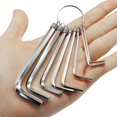 thumbnail image 5 of 8Pcs Allen Wrenches Sets, 1.5-6 mm Hex Key Allen Wrench, Silver Portable L Shape Hex Key Sets for Home Repair, 5 of 5