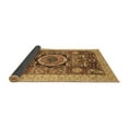 thumbnail image 2 of Ahgly Company Indoor Rectangle Abstract Brown Modern Area Rugs, 2' x 5', 2 of 4