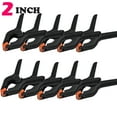 thumbnail image 2 of Gkeoshab Fixing Clip 10Pcs DIY Tools Plastic Nylon Clamps for Wood Working Hobbies Spring Black Home & Garden, 2 of 3