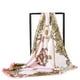 thumbnail image 2 of Qarigey Bufanda cuadrada de satén a la moda de verano, chal de decoración portátil, regalos de Festival, adorno, vestirse, fiesta informal, trabajo Accesorios de disfraces Rosado Qarigey AP012697-04, 2 of 6