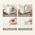 thumbnail image 4 of Dengmore Kitchen tools to assist in cooking Kitchen Rack Wrought Iron Art Draining Rack Dinner Plate Chopsticks Spoon Easy Draining Bowl Plate Draining Rack, 4 of 8