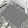 thumbnail image 5 of Wdhugt Stone Bath Mat Diatomaceous Earth Bath Mat Super Absorbent Non-Slip Diatomite Stone Bath Mats for Bathroom Easy to Clean for Kitchen Bathroom, 5 of 5