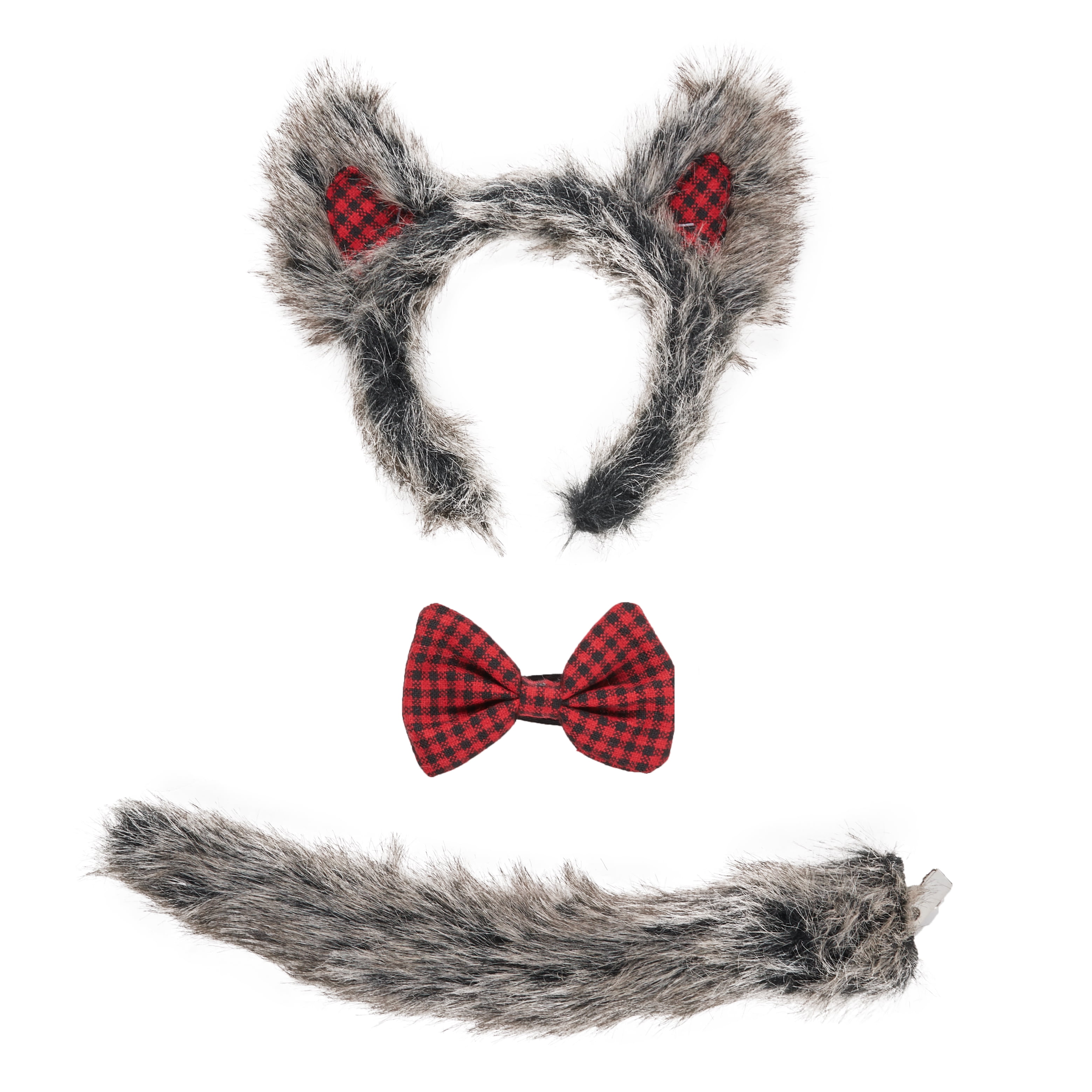 Halloween Wolf Accessory Kit Costume accessory for children, 3pcs/set