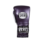 Cleto Reyes Training Gloves with Laces for Men and Women (14oz., Metallic Purple)