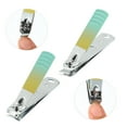 thumbnail image 5 of Unique Bargains 1 Set Nail Clippers Nail Clipper Set for Nail Care Portable Stainless Steel Multi-color, 5 of 6