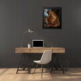 thumbnail image 4 of Savoldo, Giovanni Girolamo 20x23 Black Modern Framed Museum Art Print Titled - Saint Mary Magdalene at the Sepulchre, 4 of 5