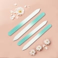 thumbnail image 6 of Unique Bargains 4 Pcs Round Head Glass Multifunctional Nail File Manicure Tool Green, 6 of 7