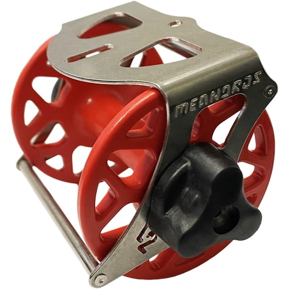 Albatros Plus - Spearfishing Verticle Speargun Reel (Reel Only) (2L (42m Capacity), Red)$$Sport & Recreation Other