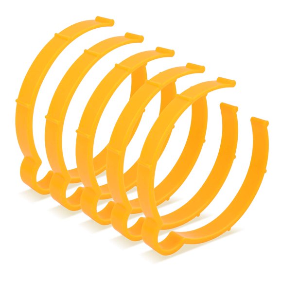 EHDIS® 4.3"(11cm) Vinyl Wrap Sheet Clip Storage Tool for Car Wrap Vinyl Sticker Decal Film Sheet, Coil Hoop Ring Helpful Tool for Auto Film Roll Sheet - 5 PCS